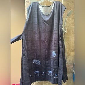XL ( size 24-30)Kay Pop wrap dress Star Wars type theme